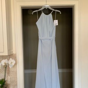 Bridesmaid dress by Amsale | ice blue | never worn